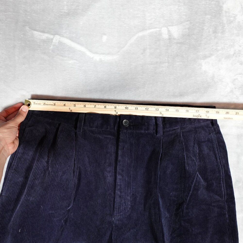 Brooks Brothers Elliot Corduroy Pants Mens 38x30 (Fits 38x28) Altered Cuffed - Picture 7 of 10